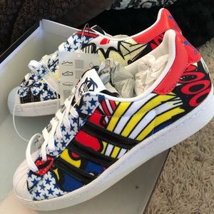 Brand new pop art adidas
